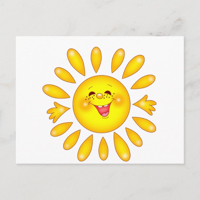 happy sun postcard (Front)