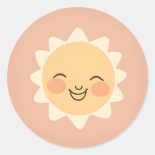 Happy Sun Sticker