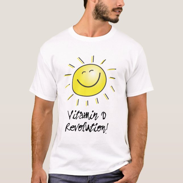 Happy Sun, Vitamin D Revolution T-Shirt (Front)