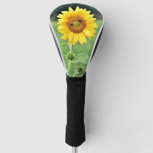 Happy Sunflower Golf Club Cover