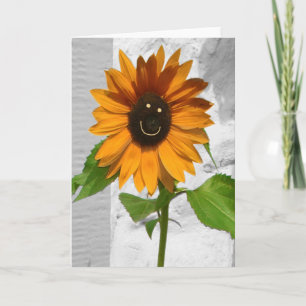 Happy Sunflower Greeting Card
