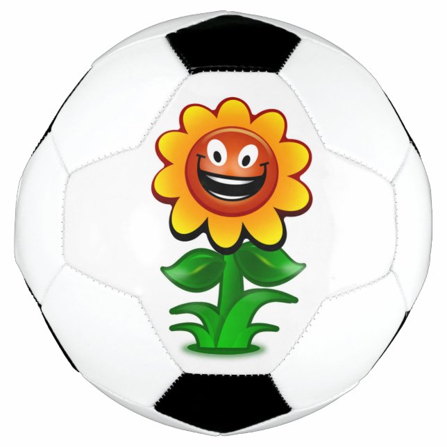 HAPPY SUNFLOWER SOCCER BALL (Front)