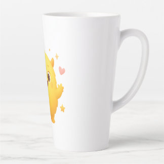Happy Sunshine Monster Kids Mug — Cheerful Yellow