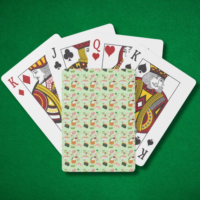 Happy Sushi Kawaii  Playing Cards (Creator Uploaded)