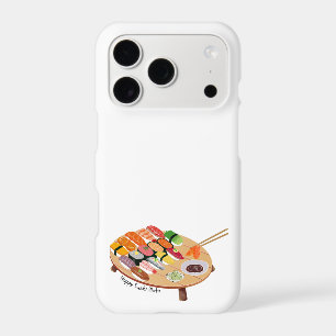 Happy Sushi Plate Cute iPhone Case