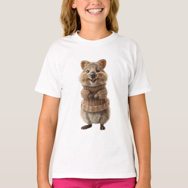 Happy Sweater Quokka Kids (Front)