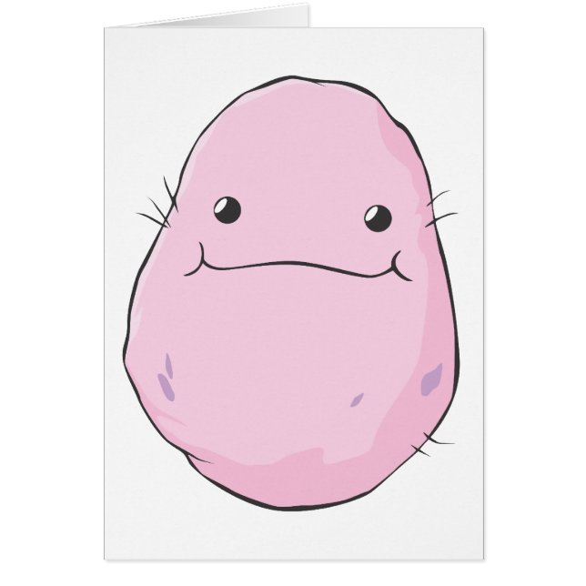 Happy Sweet Potato Vegetable Cartoon (Front)