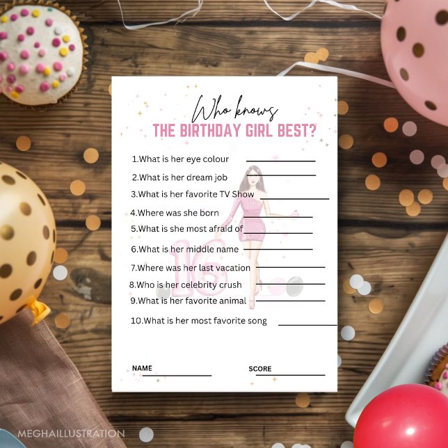 Happy sweet sixteen, 16th birthday, party games, (Creator Uploaded)