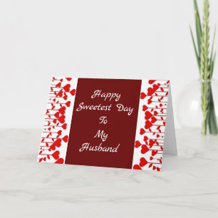 HAPPY SWEETEST DAY TO MY **LOVE** CARD