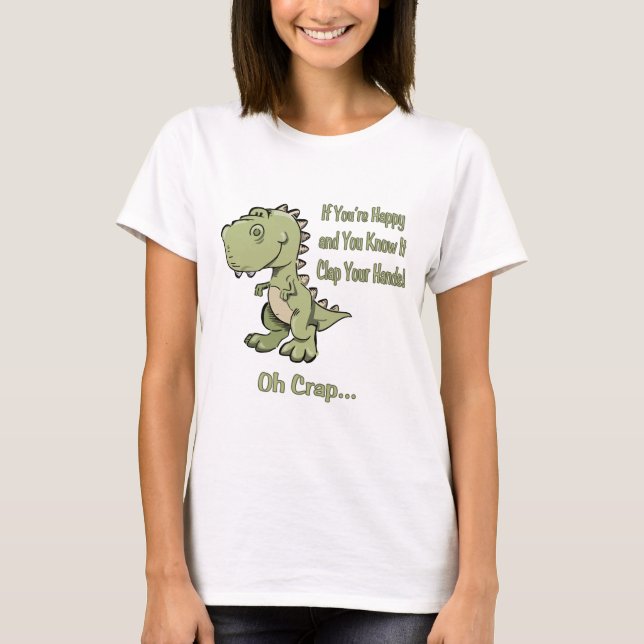 Happy T-Rex T-Shirt (Front)