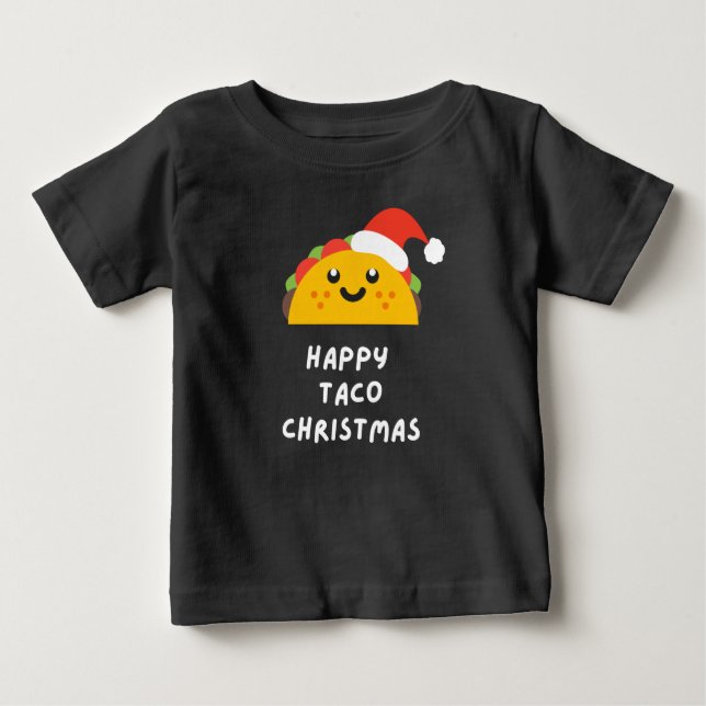 HAPPY TACO CHRISTMAS T-Shirt (Front)