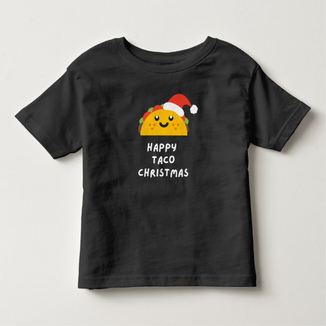 HAPPY TACO CHRISTMAS T-Shirt (Front)