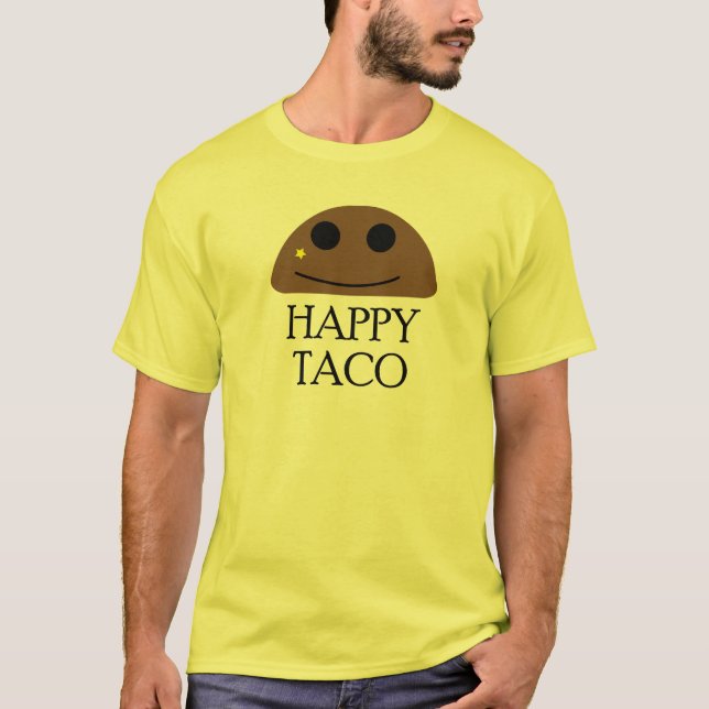 Happy Taco Tee Shirt (Front)