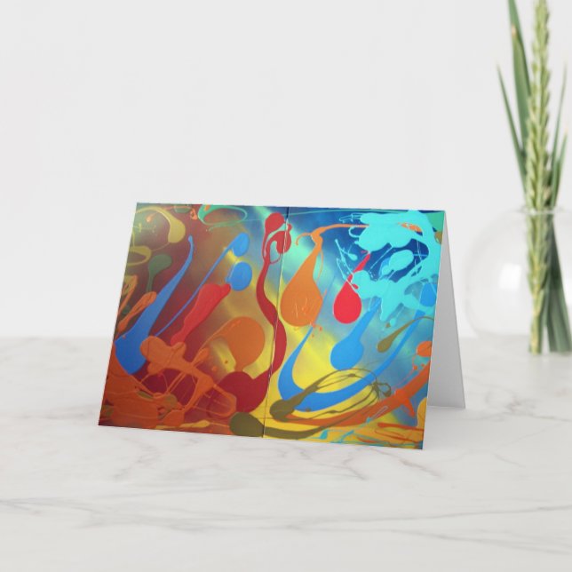 Happy Talk Greeting Card (Front)