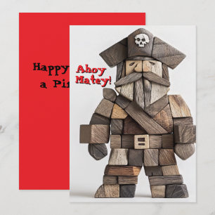 Happy Talk Like a Pirate Day Card