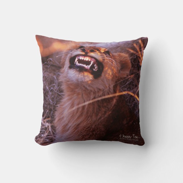 Happy Tau Cushion (Front)