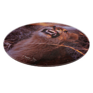 Happy Tau Cutting Board