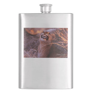 Happy Tau Hip Flask