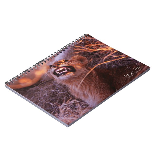 Happy Tau Spiral Notebook (Left Side)