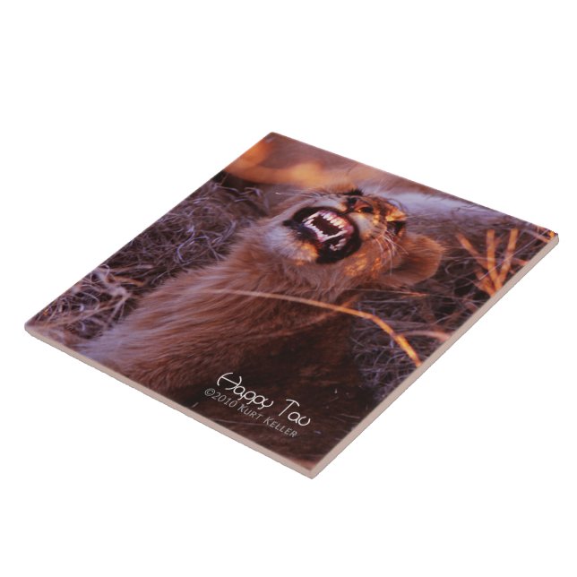 Happy Tau Tile (Side)