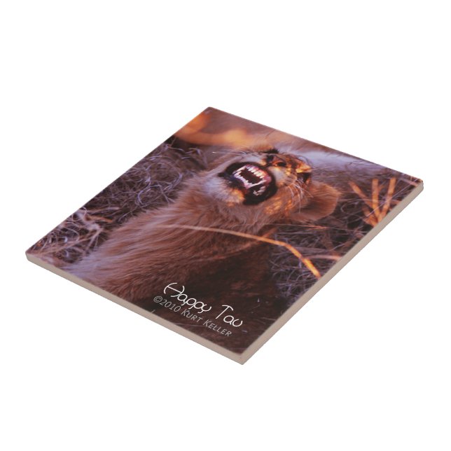 Happy Tau Tile (Side)