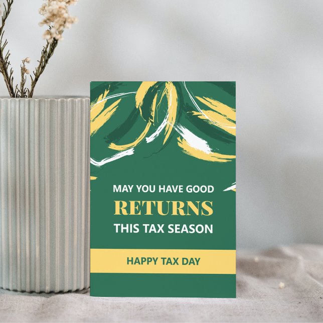 Happy Tax Day Postcard (Creator Uploaded)