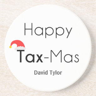 Happy TaxMas Coaster