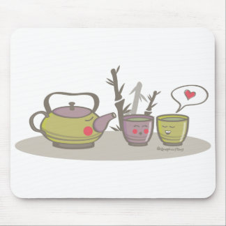happy tea mousepad