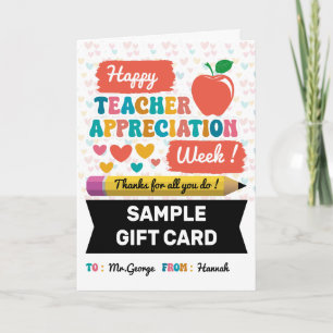 happy teacher appreciation week, teacher appreciat card