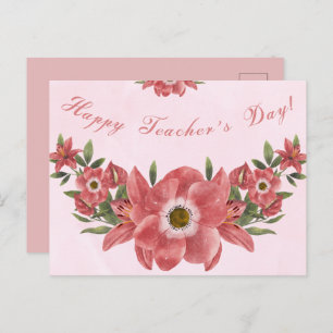 Happy Teachers Day Postcard