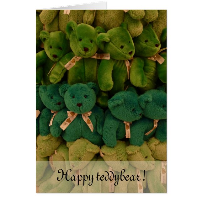 Happy teddybear! (Front)