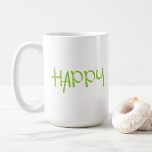 HAPPY Tee - Colourful Graphic Cool Coffee Mug