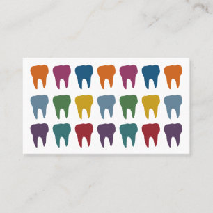 Happy Teeth Dentist Business Cards