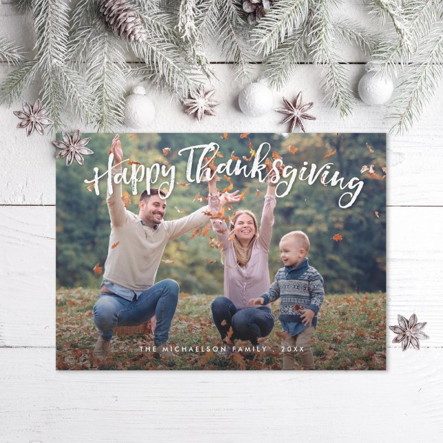 Happy Thankgiving Fall Holiday Photo (Creator Uploaded)