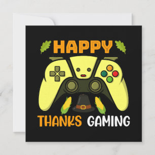 Happy Thanks Gaming Funny