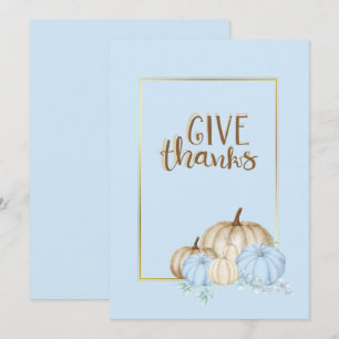 Happy thanks giving announcement
