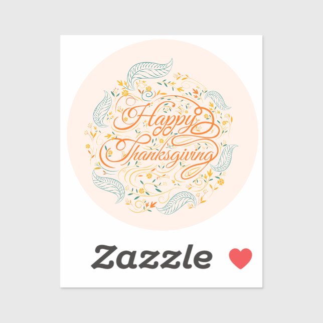 Happy Thanksgiving  (Sheet)