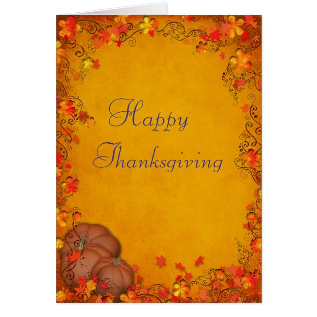 Happy Thanksgiving (Front)