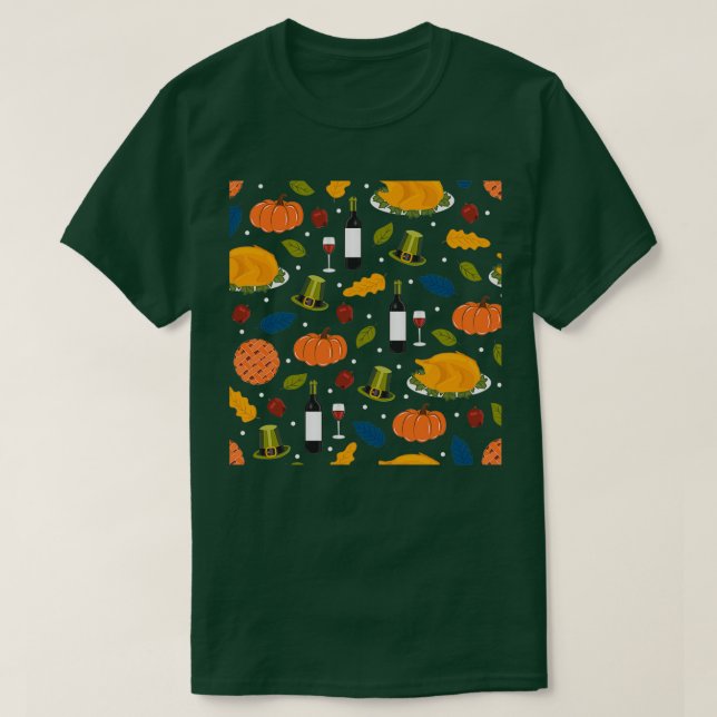 happy thanksgiving 15 T-Shirt (Design Front)