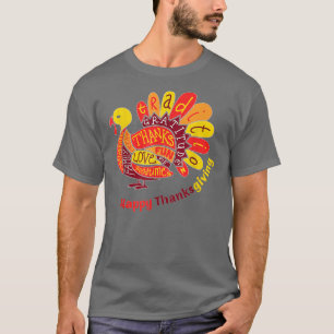 Happy Thanksgiving 2021  Funny Autumn Fall Season  T-Shirt