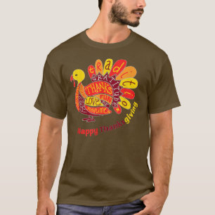 Happy Thanksgiving 2021Funny Autumn Fall Season T-Shirt