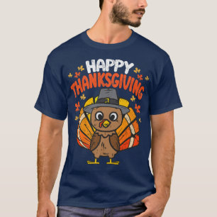 Happy Thanksgiving 2022 Funny Turkey day Autumn Fa T-Shirt