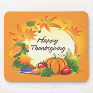 Happy Thanksgiving 5 Mousepad