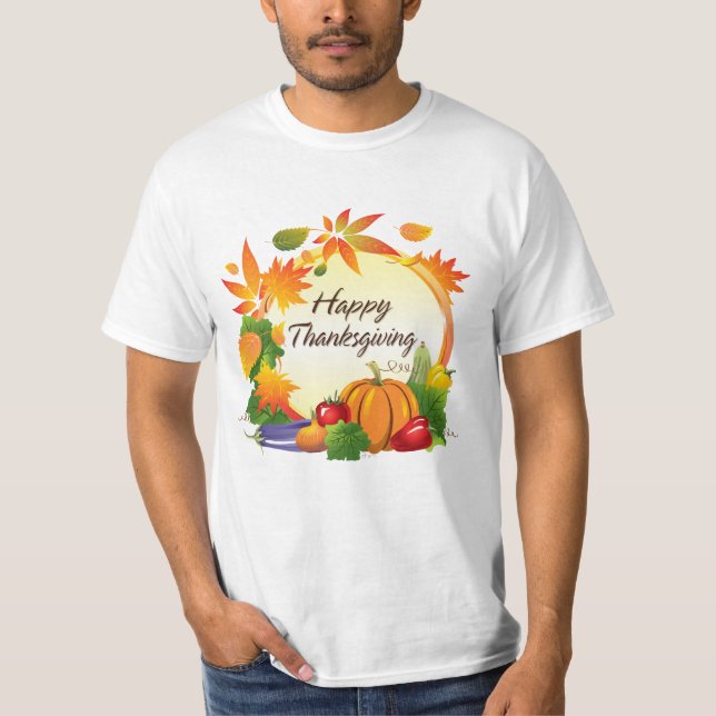 Happy Thanksgiving 5 Shirt (Front)
