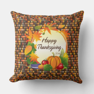 Happy Thanksgiving 5A-13A Options Cushion