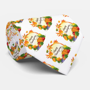 Happy Thanksgiving 5A Tie