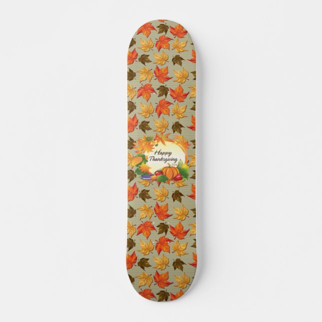 Happy Thanksgiving 5B1 Skateboard (Front)