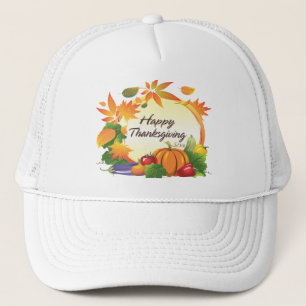 Happy Thanksgiving 5B Hat
