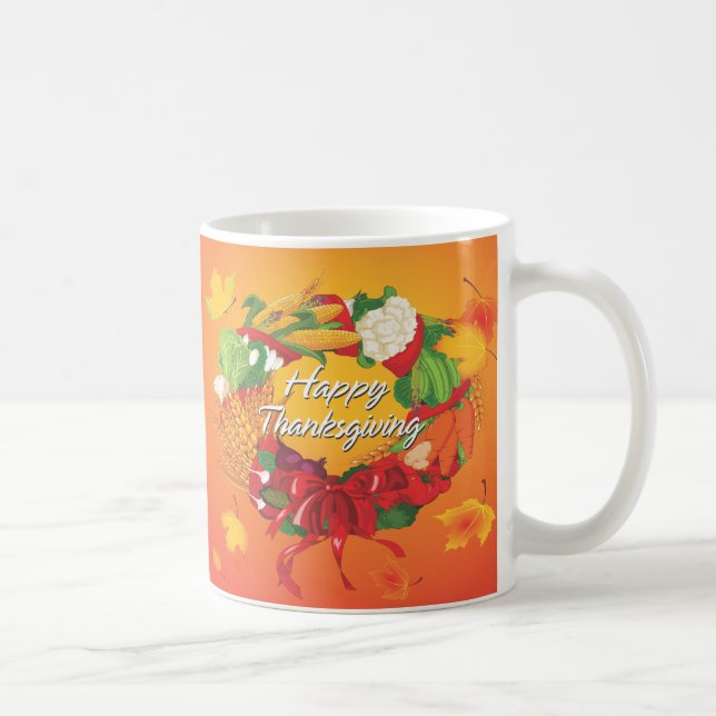 Happy Thanksgiving 6 Mug (Right)