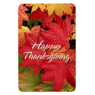 Happy Thanksgiving 8 Premium Magnet